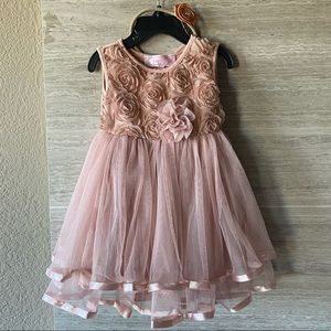 12m Popatu Dusty Rose dress